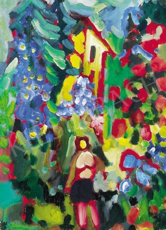  Németh, Miklós - Woman in the Garden | 15th Auction auction / 183 Lot