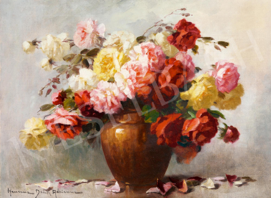  Henczné Deák, Adrienne - Still Life with Roses | 59th Autumn Auction auction / 184 Lot