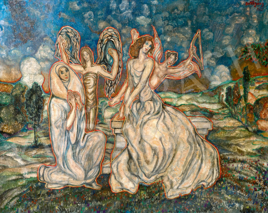  Batthyány, Gyula - Clean Soul, Temptation, 1937 | 59th Autumn Auction auction / 189 Lot
