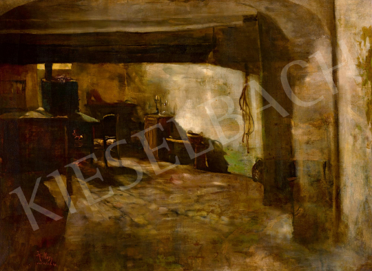 Hollósy, Simon - Dimmed Lights, 1887 | 59th Autumn Auction auction / 216 Lot