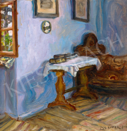  Perlmutter, Izsák - The Studio with Mirroring Windows, 1904 