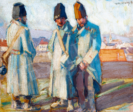  Vaszary, János - Cossack Soldiers, c. 1915 