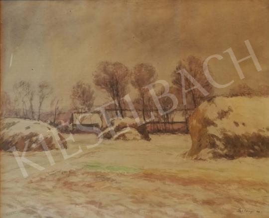 For sale Szlányi, Lajos - Winter Landscape 's painting