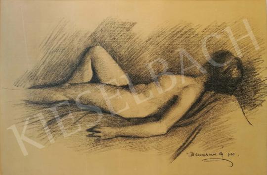 For sale  Benkhard, Ágost - Lying Nude 's painting