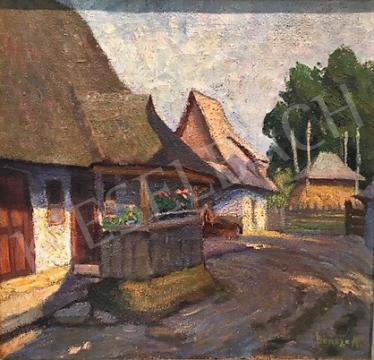 Bencze, Margit - Transylvanian Porch painting