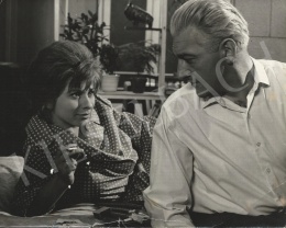 Unknown artist - Imre Sinkovits and Anita Semjén on the Caption of the Dialogue (1963)