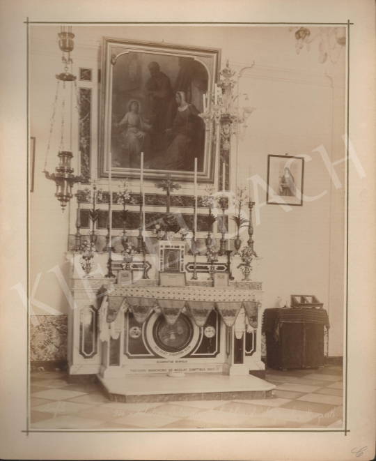 For sale  Félix Adrien Bonfils  - Saint Martian altar in Palestine 's painting