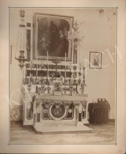  Félix Adrien Bonfils  - Saint Martian altar in Palestine (c. 1885)