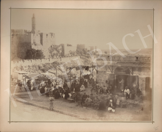 For sale  Félix Adrien Bonfils  - Jerusalem Market at Jaffa Gate 's painting