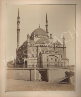  Félix Adrien Bonfils  - Egyiptom, Kairo, Mohamed Ali mecsetje 