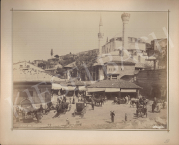 Unknown artist - Place de débarcadére de Skutari, Albania (1880's)