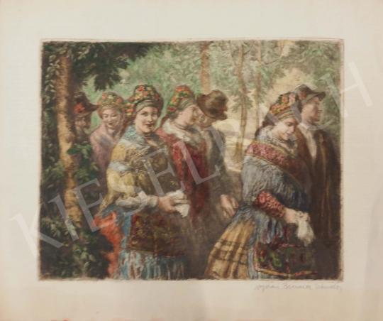 For sale  Brenner, Nándor (Viday) - Women in Sokác Costume 's painting