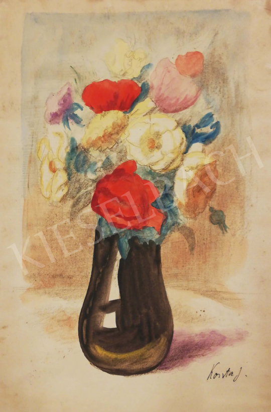  Koszta, József - Flower Still Life painting