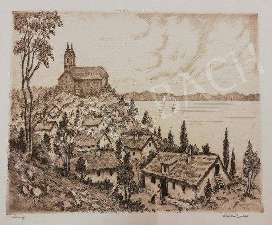 For sale Conrád, Gyula - Tihany, 1957 's painting