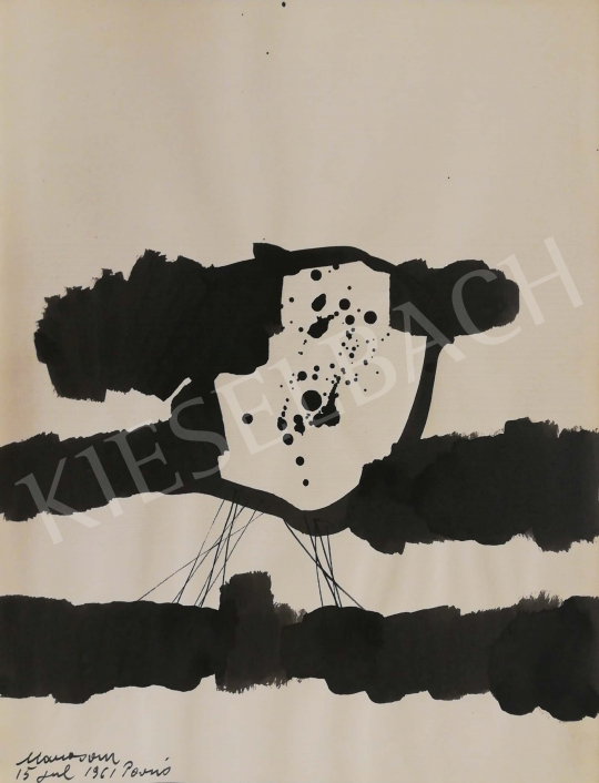 For sale Marosán, Gyula - Penmanship VII., 1961 's painting