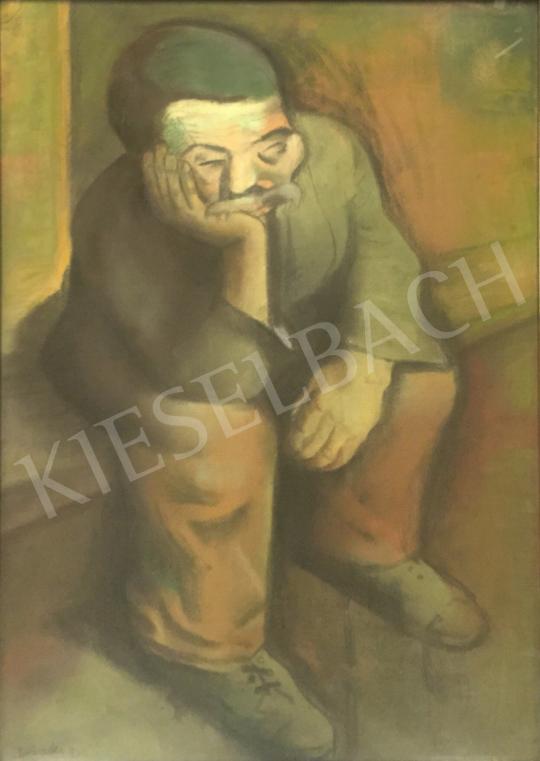 For sale  Borbereki-Kovács, Zoltán - Brooding Szekely 's painting