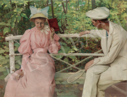  Vaszary, János - Courtship, c.1895 