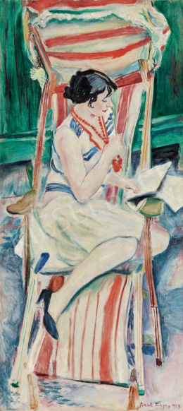  Frank, Frigyes - Mimi on the Deck, 1927 