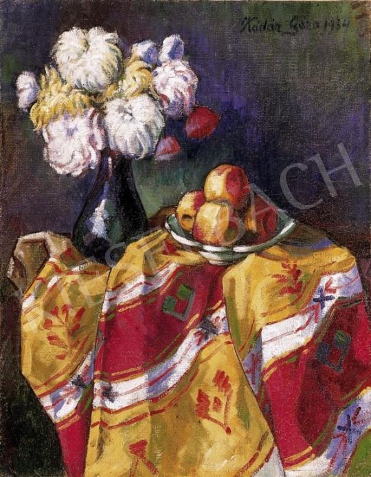Kádár, Géza - Still Life with Chrysantehemum | 14th Auction auction / 11 Lot