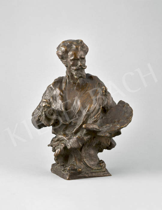  Stróbl, Alajos - Bust of Mihály Munkácsy | 60th Winter Auction auction / 17 Lot