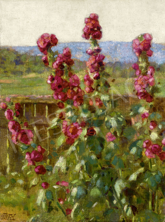 Körösfői Kriesch, Aladár - Flower Garden, 1918 | 60th Winter Auction auction / 19 Lot