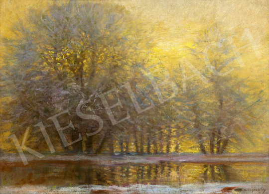  Mednyánszky, László - Special Lights in the Winter Forest | 60th Winter Auction auction / 25 Lot