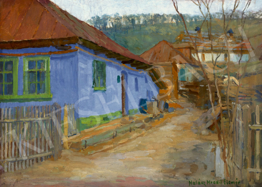  Halász-Hradil, Elemér - Blue House, 1910s | 60th Winter Auction auction / 38 Lot