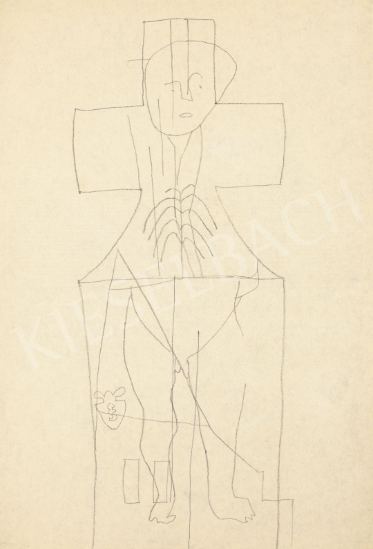 Vajda, Lajos - Tin Christ | 60th Winter Auction auction / 68 Lot