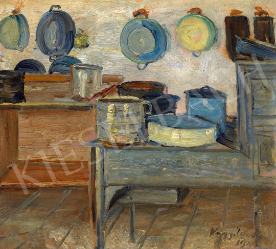 Nagy, István - Kitchen Enterior, 1910 | 60th Winter Auction auction / 124 Lot