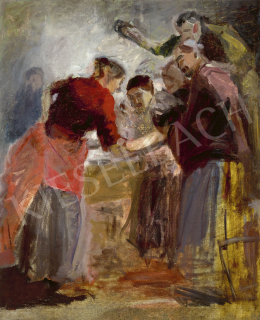 Fényes, Adolf - Quarrel (Sketch) 