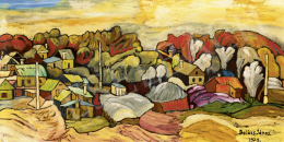  Balázs, János - Gipsy Settlement by Pécskődomb, 1975 