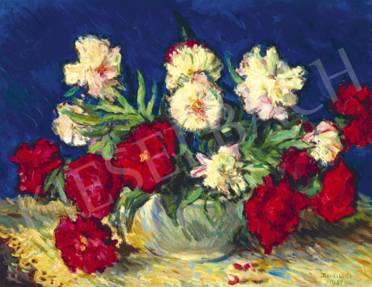  Boldizsár, István - Flower Still Life, 1961 | 60th Winter Auction auction / 140 Lot