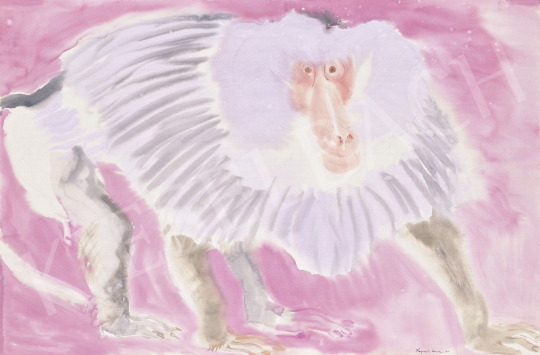  Hajnal, János - Monkey, 1951 | 60th Winter Auction auction / 149 Lot