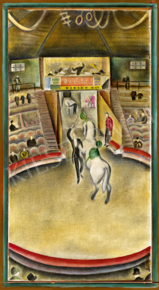  Bartoniek Anna - Art deco cirkusz (Manézs), 1930 körül | 60. Téli Aukció aukció / 172 tétel