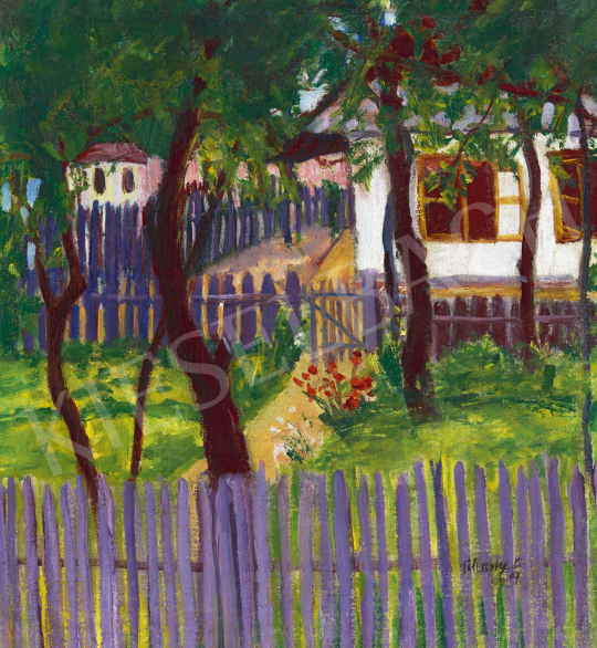 Tihanyi, Lajos, - Garden in Nagybánya, 1907 | 60th Winter Auction auction / 177 Lot