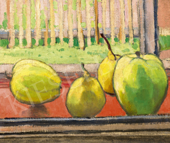 Mihalik, Dániel - Apple Still-Life in the Studio | 60th Winter Auction auction / 180 Lot