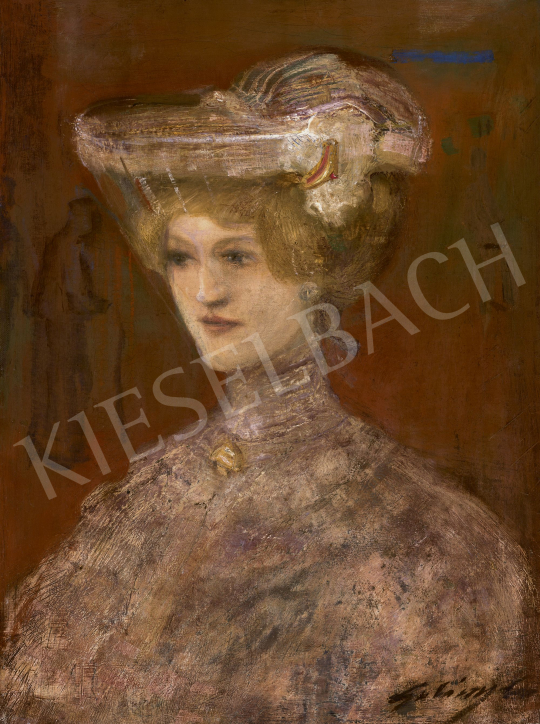  Gulácsy, Lajos - Young Girl in Hat | 60th Winter Auction auction / 210 Lot
