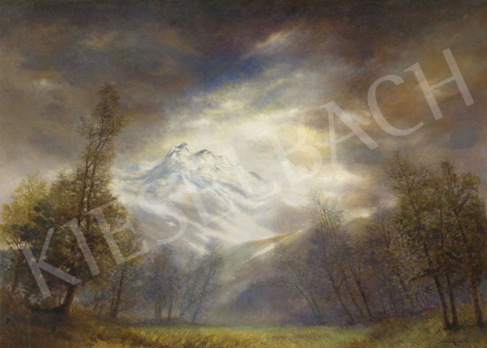 Szepesi Kuszka, Jenő - Landscape in the High Tatras | 60th Winter Auction auction / 219 Lot