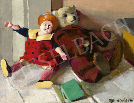 Aba-Novák, Vilmos - Still Life with Toys, 1915 | 60th Winter Auction auction / 228 Lot