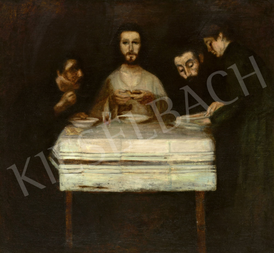  Kernstok, Károly - Supper at Emmaus | 60th Winter Auction auction / 229 Lot