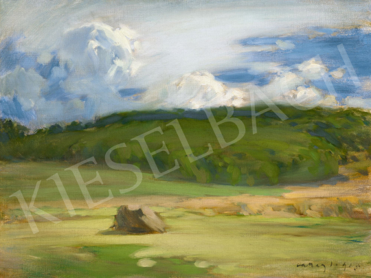  Vaszary János - Gomolygó felhők, 1905 | 60. Téli Aukció aukció / 114 tétel