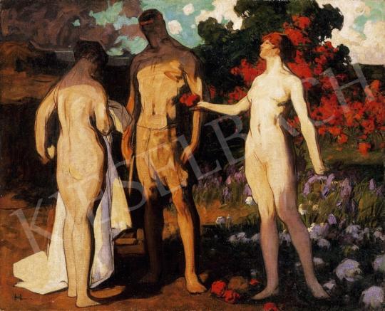 Hegedüs, László - Hercules on the Horns of a Dilemma | 14th Auction auction / 39 Lot