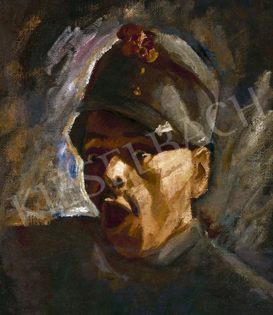 For sale  Czigány, Dezső - Soldier in the First World War 's painting