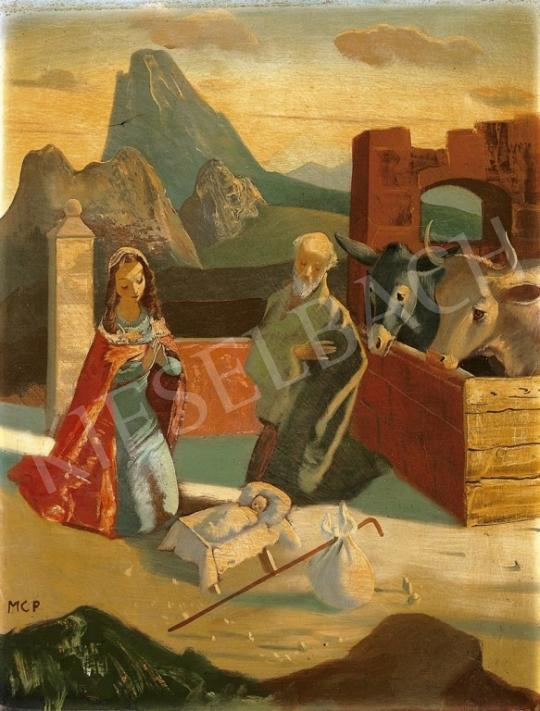  Molnár C. Pál - A Szent Család | 14. Aukció aukció / 45 tétel