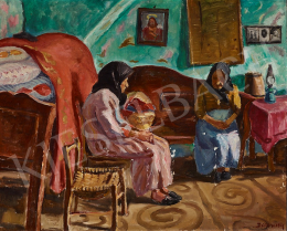 Vitéz Darvassy, István (Darvasi István) - Room in Mártély, c. 1933 