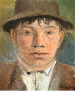  Mednyánszky, László - Young Boy in Hat 