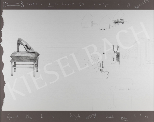  Wahorn, András - Good Bye to a High Heel Shoe, 2000 painting