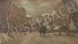  Berkes, Antal - Winter Street Scene 