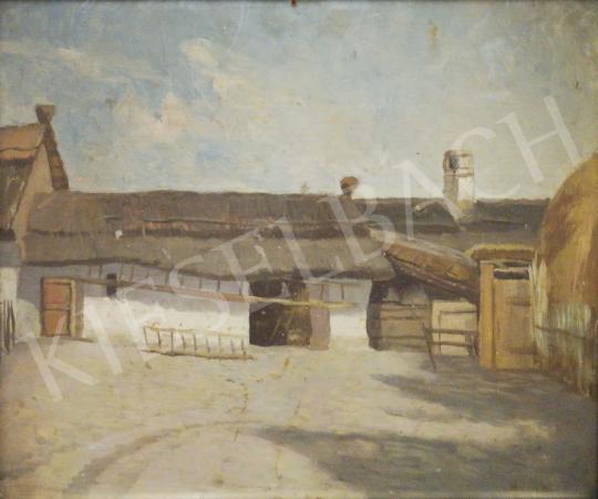 For sale Bihari, Sándor - Farmyard 's painting