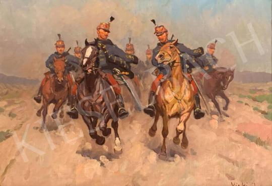  Viski, János - Hussars painting